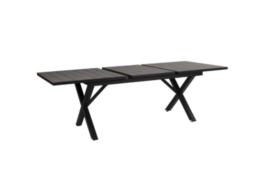 Hillmond dining table Black/Grey wood