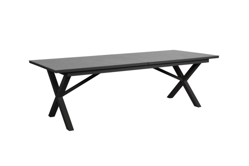 Hillmond dining table Black/grey