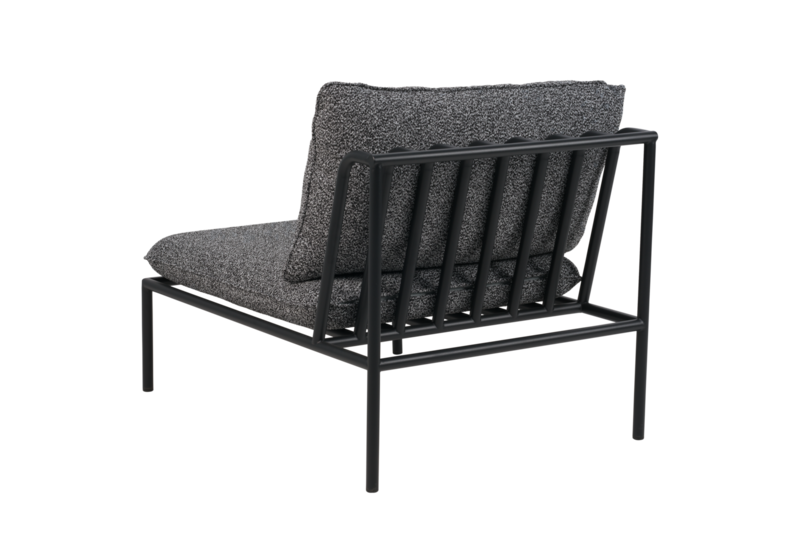 Collier center piece Black/Teddy Ant