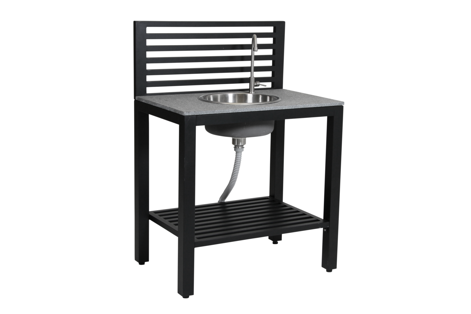 Bellac outdoor Kitchen Black/grey