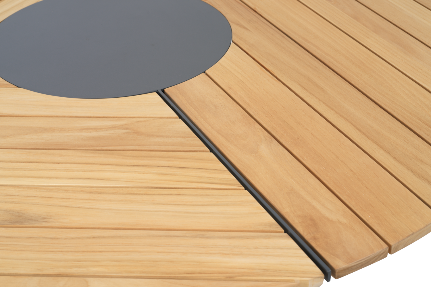 Peace Wood dining table Anthracite/Natur