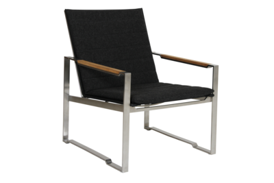Gotland armchair Grey/black