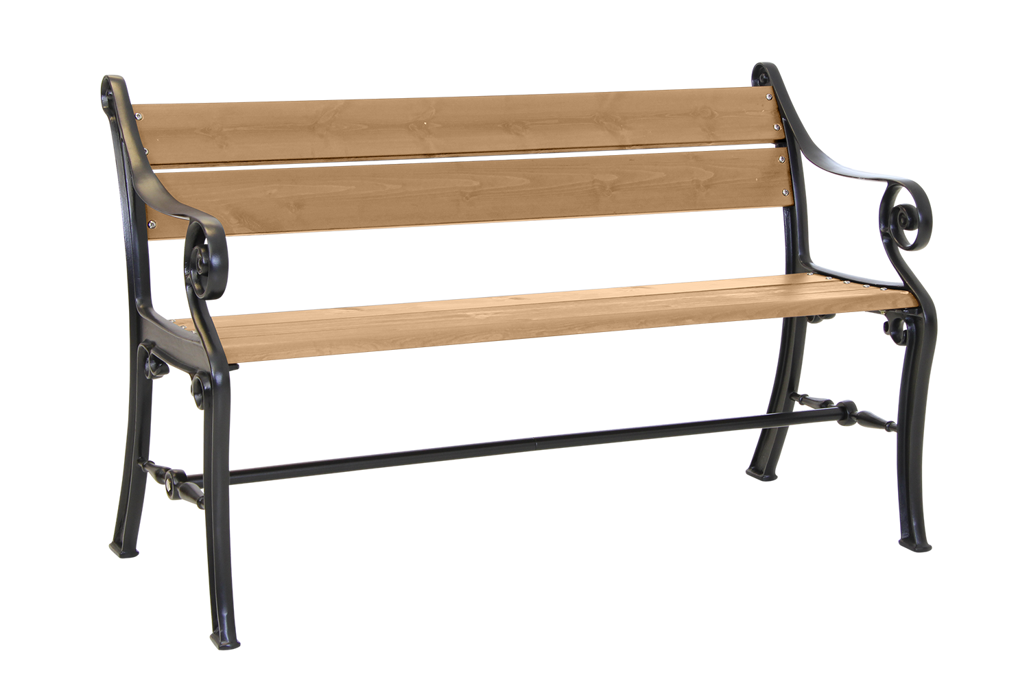 Köpenhamn 2-seater sofa Black/Brown