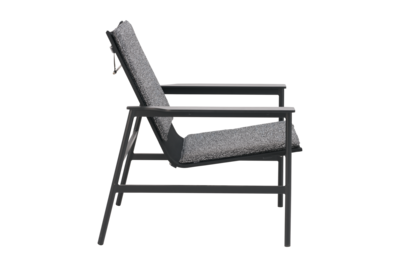 Soro lounge chair Black/Teddy Ant