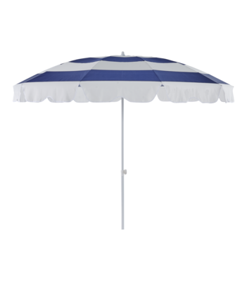 Follina parasol Blue/White