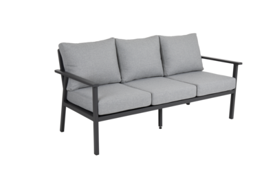 Samvaro 3-seater sofa Anthracite/Pearl grey