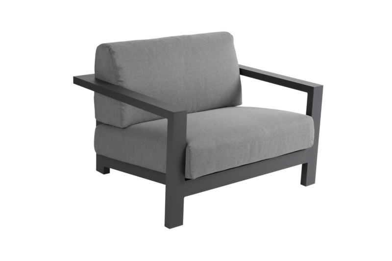 Amesdale armchair Anthracite/grey
