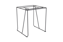 Sinarp table base Black