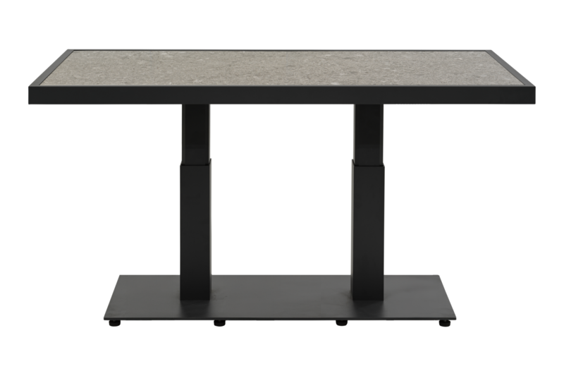 Scale coffee table Black/Grey Ceramic