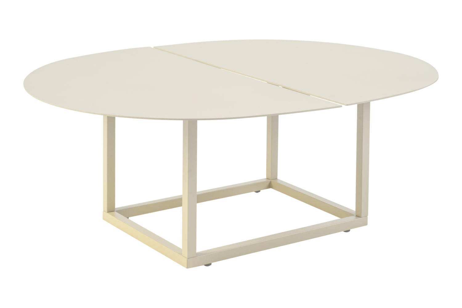 Olive coffee table Pearl white