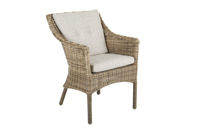 Lenora armchair Natural color