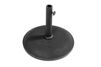 Brage parasol base, 15 kg Black