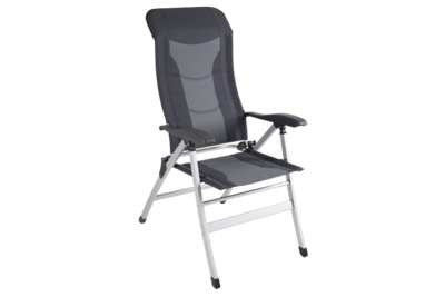 Tajo camping chair Silver/grey