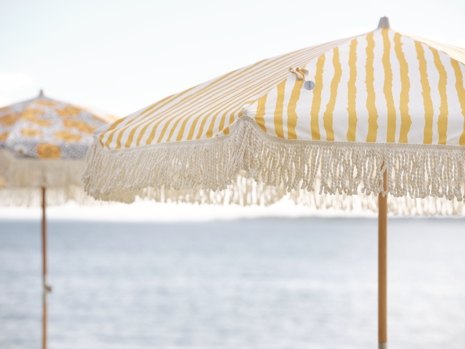 Gatsby parasol Yellow Stripe