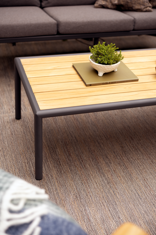 Gordon coffee table Anthracite/Natur