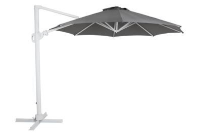 Varallo hanging parasol White/grey