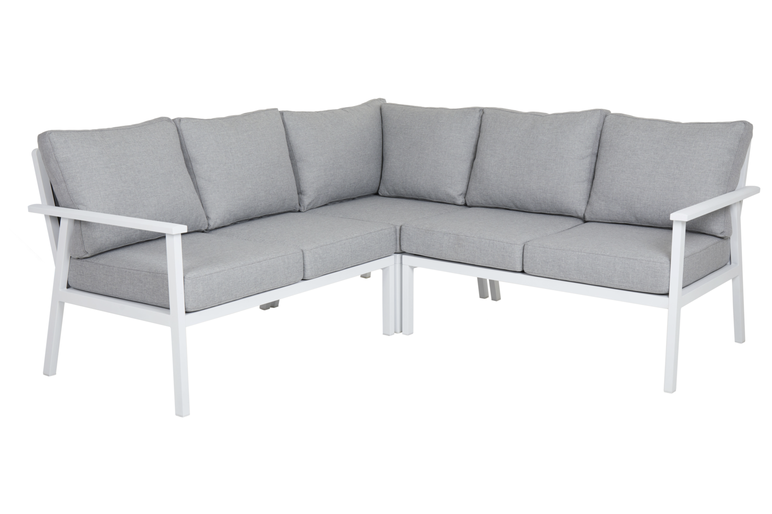 Samvaro High corner White/Pearl grey