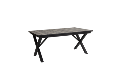 Hillmond dining table Black/Natural wood