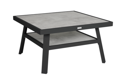 Samvaro Low coffee table Anthracite/anthracite