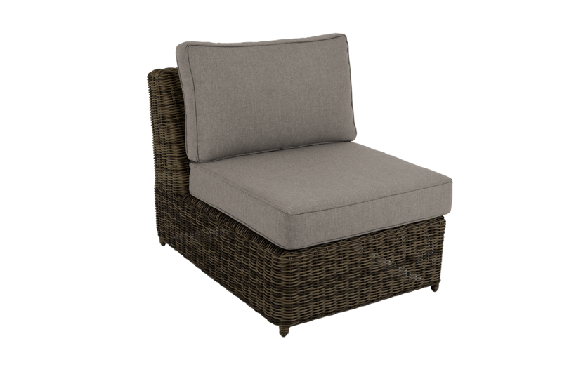 Glendon center piece Dark Brown/Soft Moose