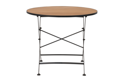 Brewer dining table Black/teak