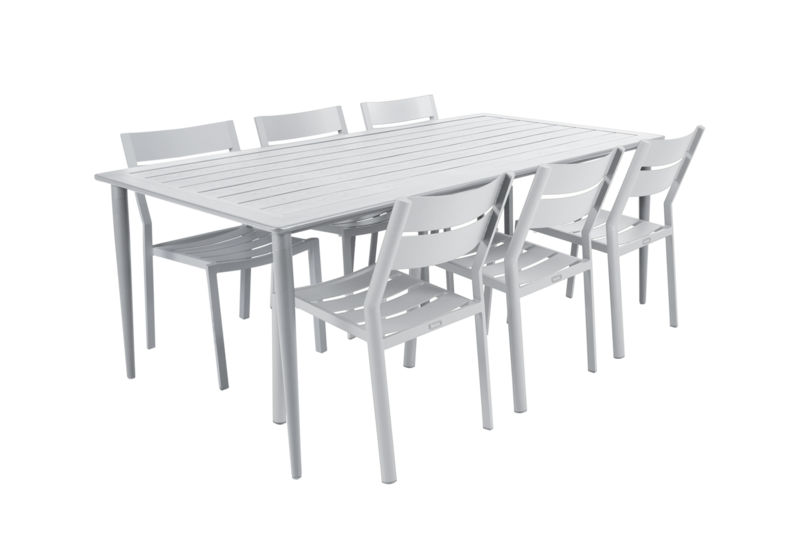 Delia dining chair White