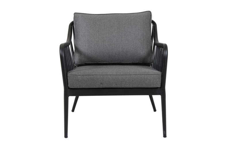 Coleville armchair Black/grey