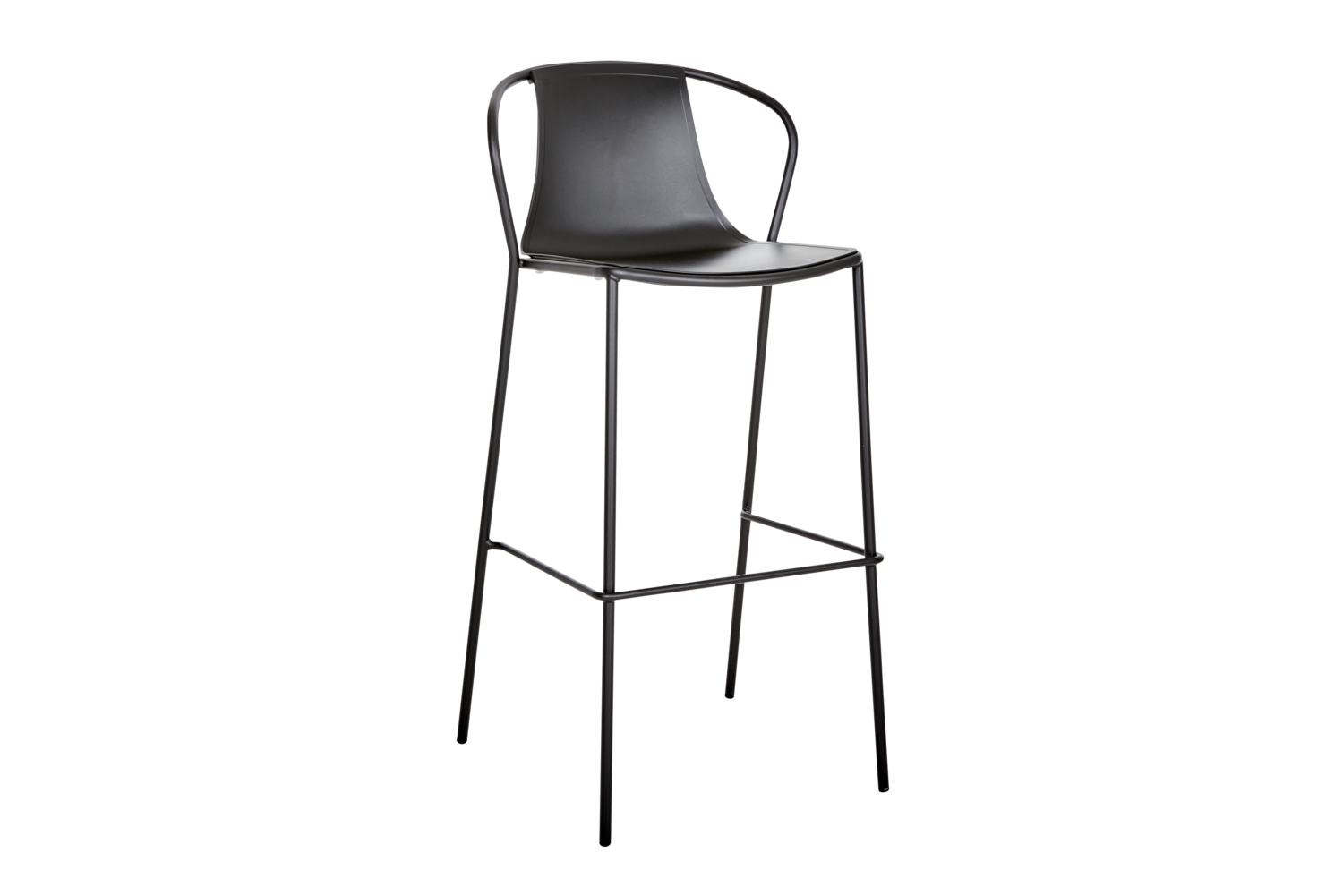 Kasia bar stool Black/black