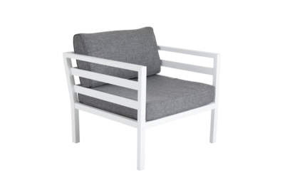 Weldon armchair White/grey