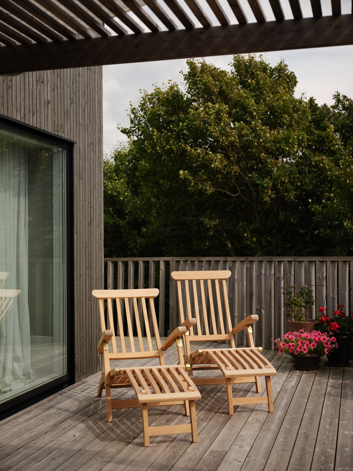 Jackson deckchair Natural color