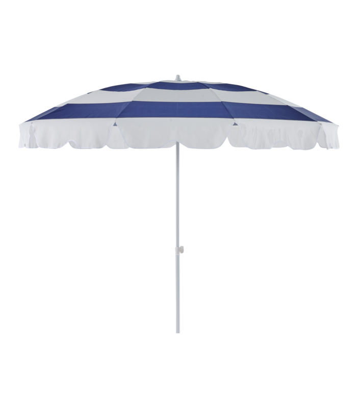 Follina parasol Blue/White