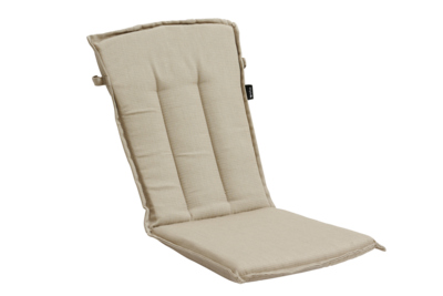 Florina connected seat/back cushion Taupe