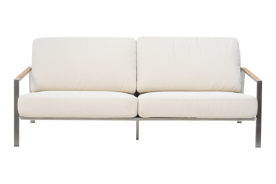 Naos 2,5-seater sofa Stainless Steel/Dot Beige