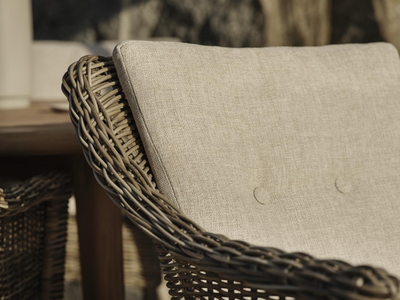 Lenora armchair Rustic/Sand