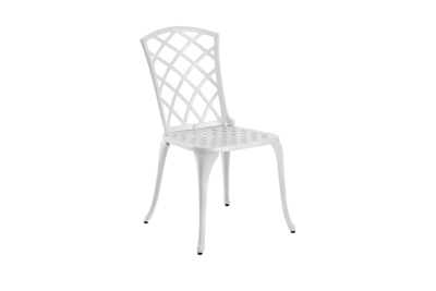 Arras dining chair White