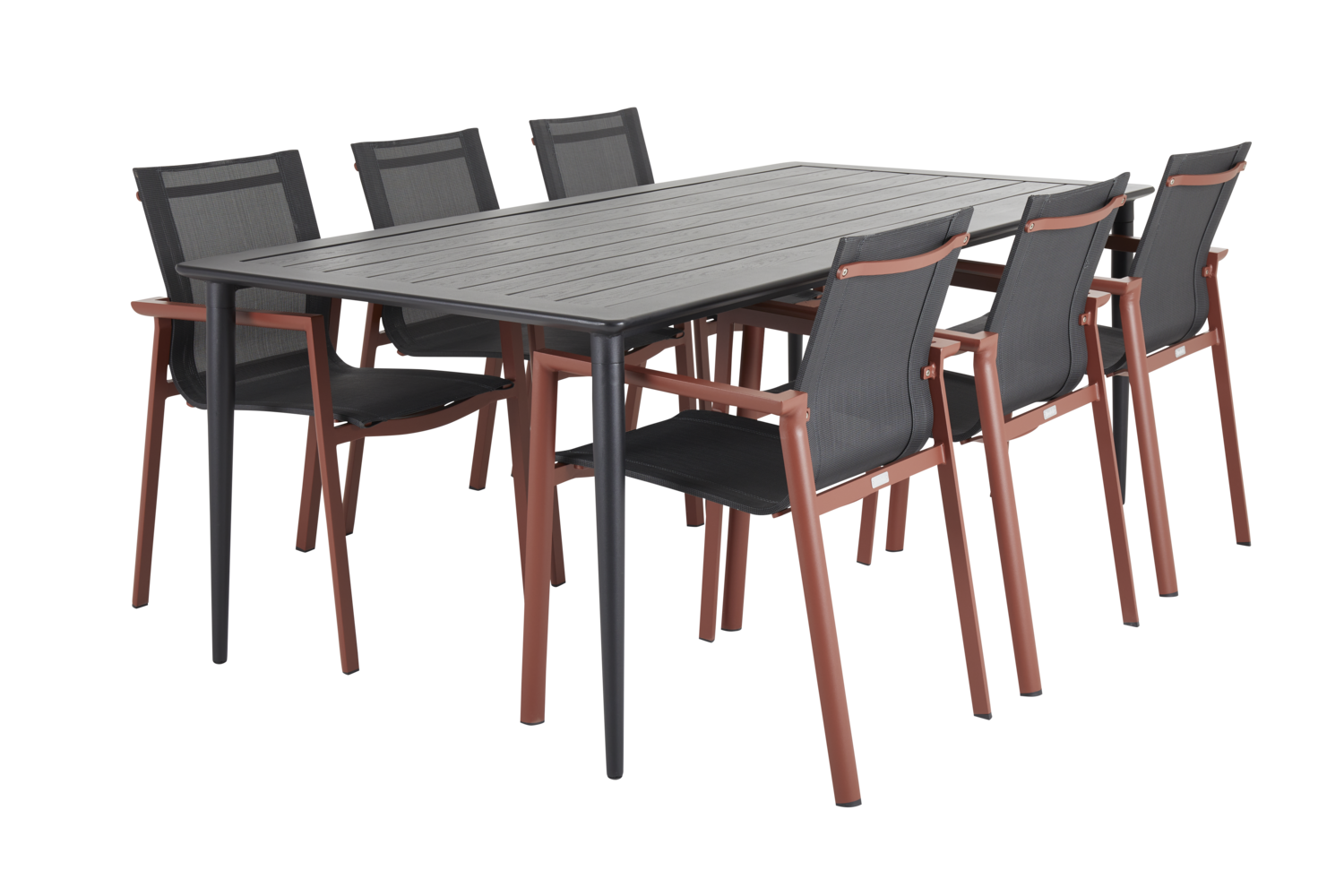 Nimes dining table Black