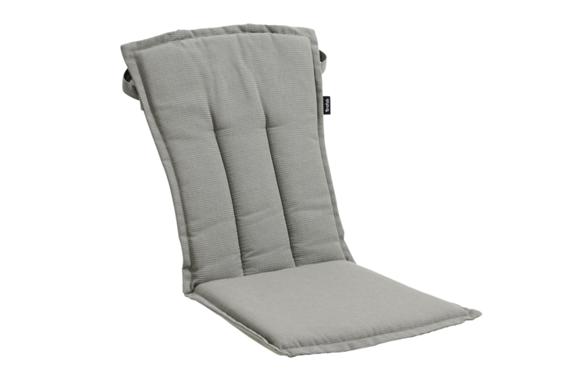Florina connected seat/back cushion Light grey
