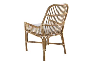 Vallda dining chair Natural colored/white