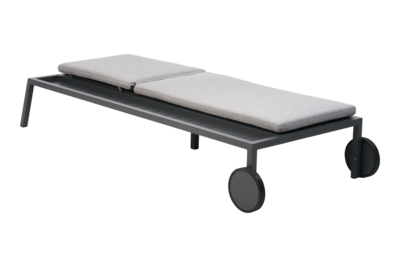 Samvaro lounger Anthracite/Pearl Grey