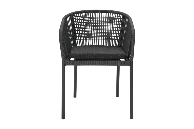 Delta armchair Black/Teddy Black