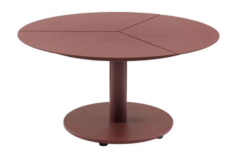 Peace coffee table Zin Red