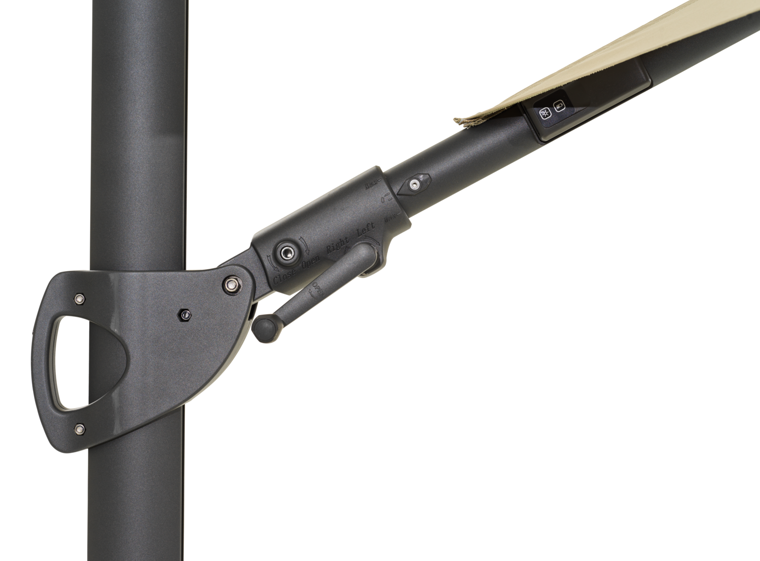 Cilento parasol Light Grey/Khaki