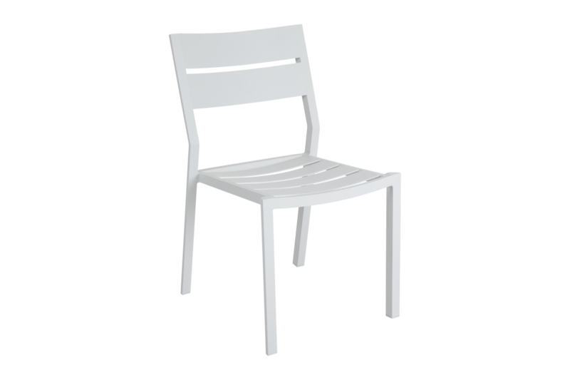 Delia dining chair White