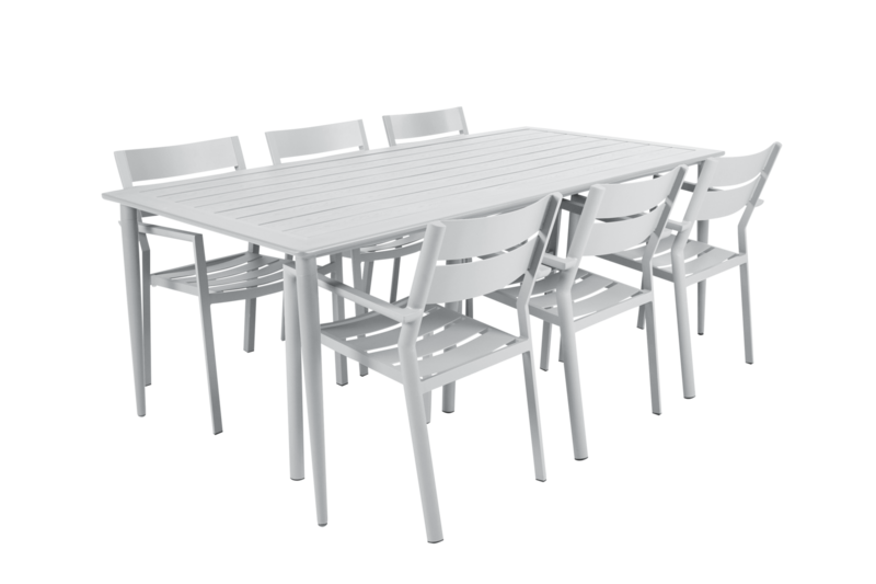 Nimes dining table White