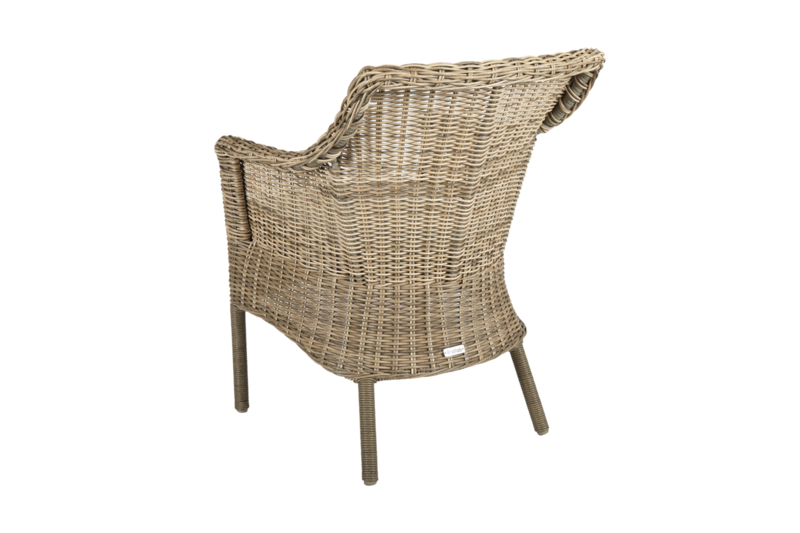 Lenora armchair Natural color