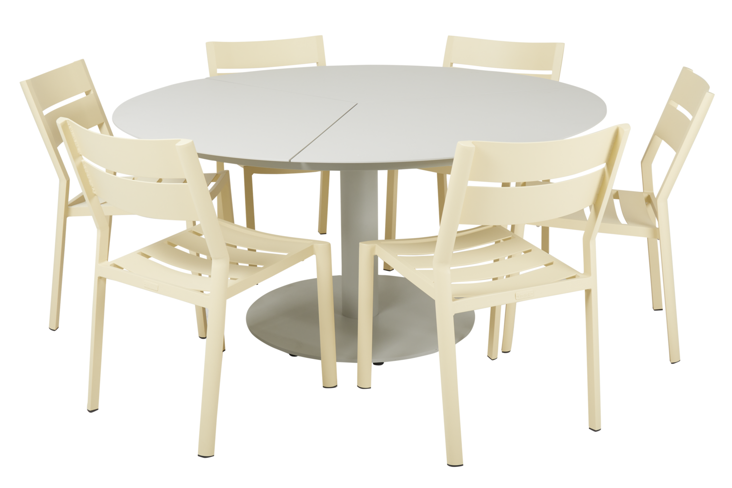 Delia dining chair Lemon