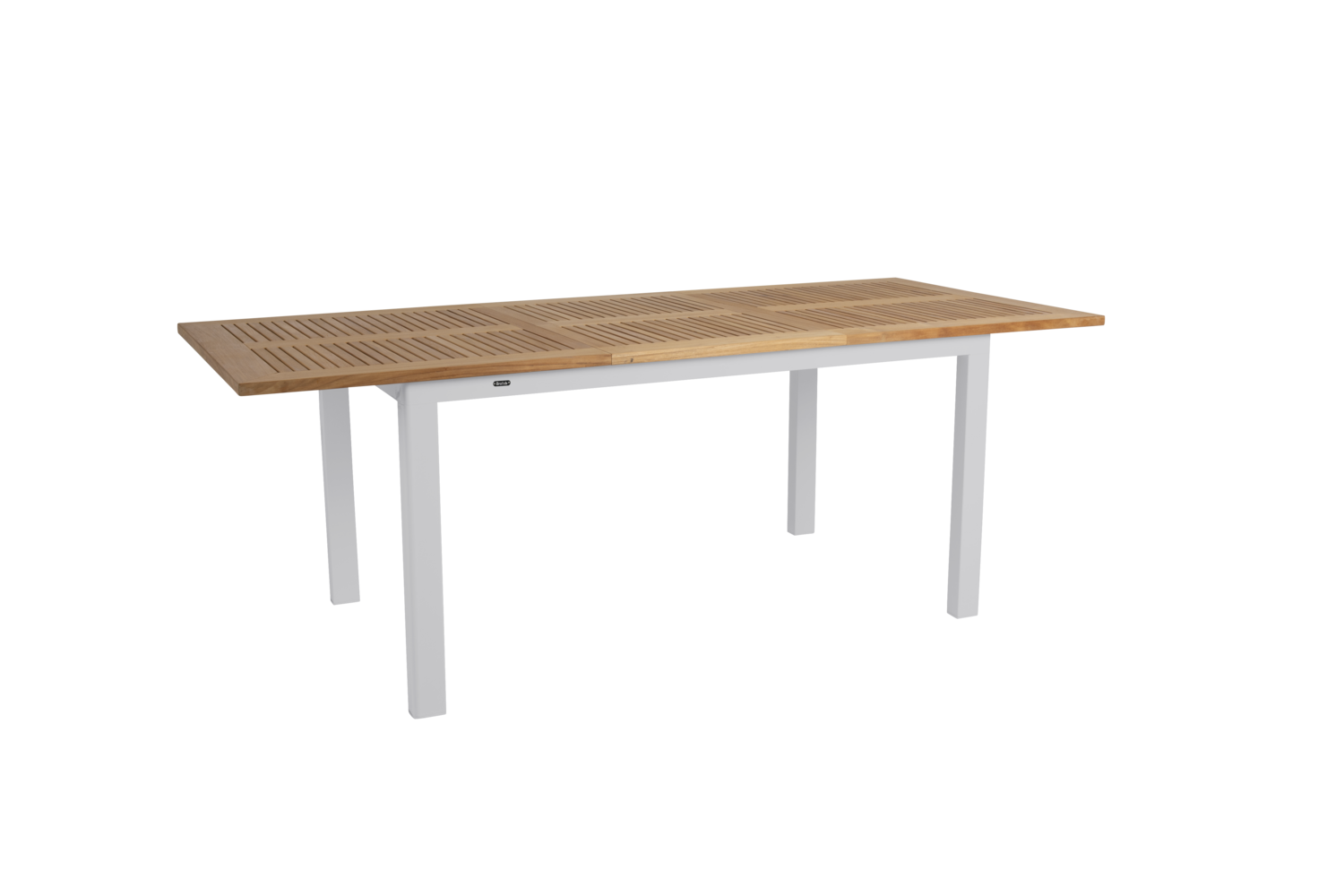 Lyon dining table Light Grey/Teak