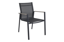 Lyra dining chair Black