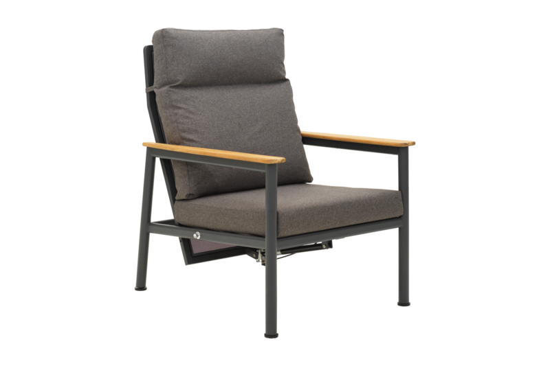 Gordon armchair Anthracite/Soft Dawn