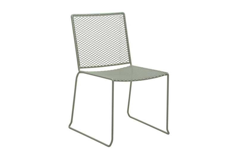 Haru dining chair Dusty Green/ash